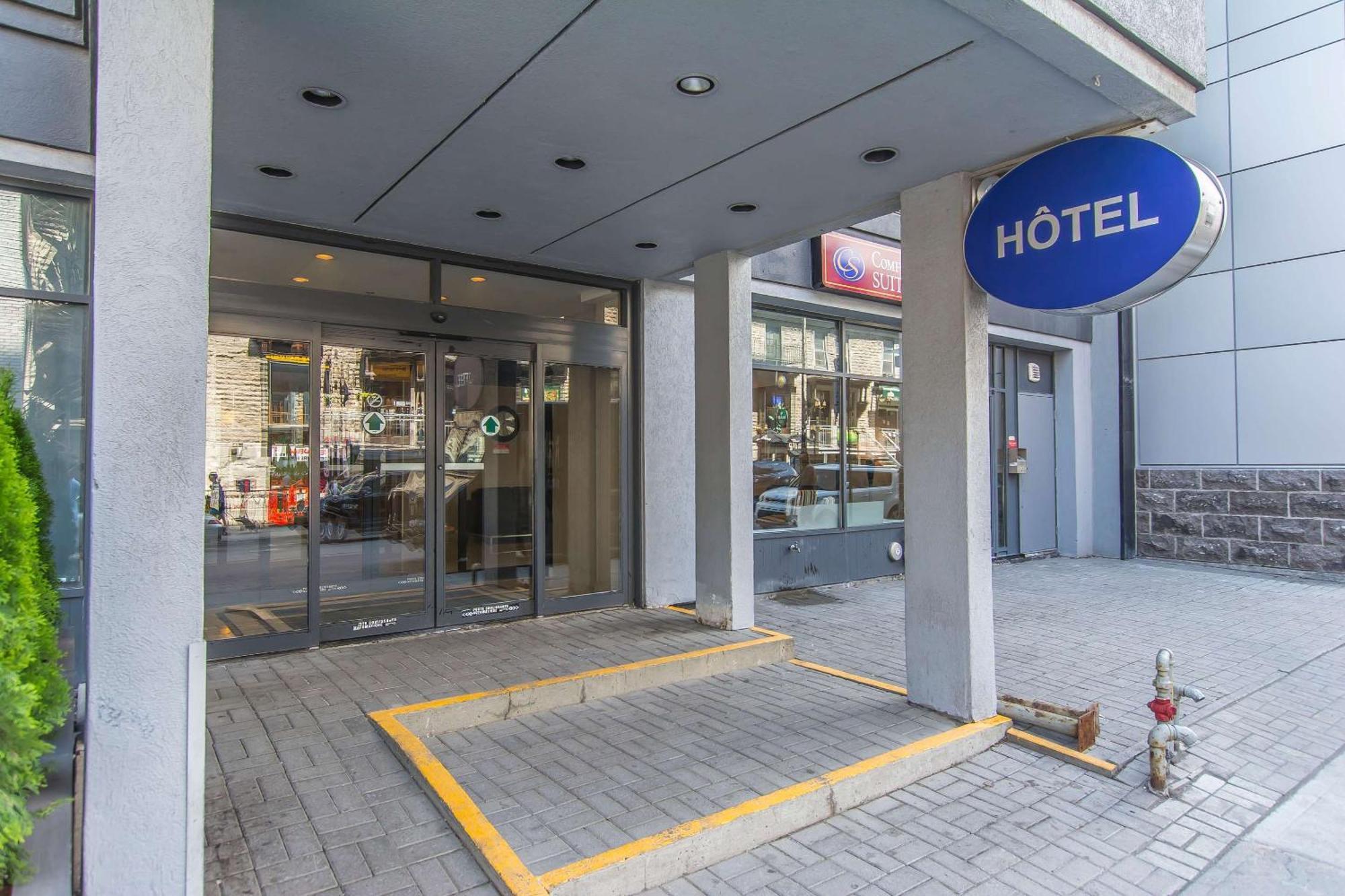 Comfort Suites Downtown Montréal Eksteriør bilde